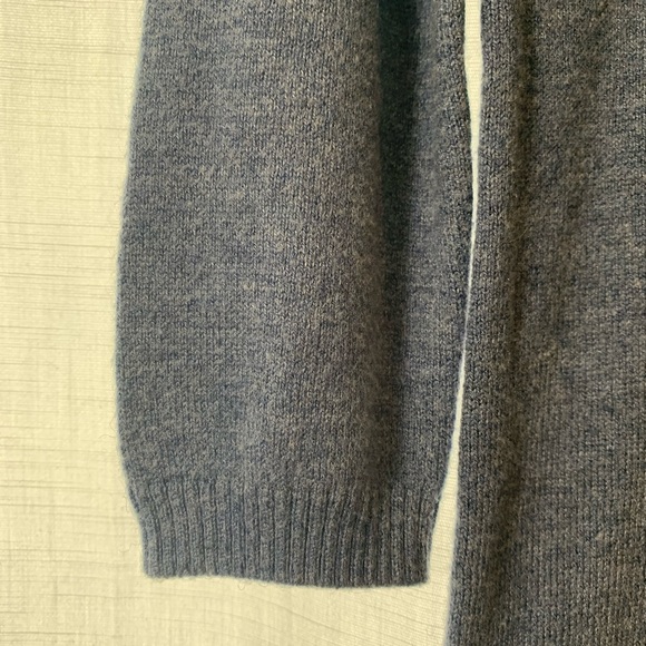 🧵 Moonlight Blue Sweater Dress - Picture 5 of 5